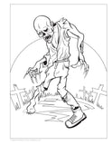 Creepy Things That Go Bump in the Night Coloring Book
