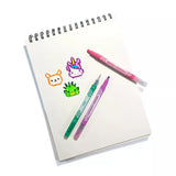 Ooly Stamp-a-Square Double-Ended Markers - set of 12