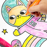 Ooly Lucky Cat Paw Scented Neon Highlighters - Set of 6