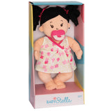 Manhattan Baby Stella Peach Doll with Black Hair