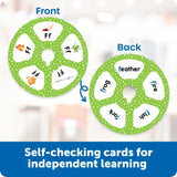 Learning Resources 3790 Skill Builders! Letter Quiz Wheel