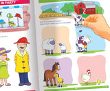 School Zone Preschool Sticker Book Ages 3-6