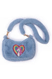 Great Pretenders 83329 Periwinkle Rainbow Cuddle Crossbody Purse