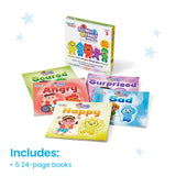 hand2mind - Feelings Family™ Book Set - Happy, Sad, Angry, Scared, and Surprised