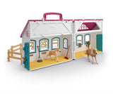 Schleich 42703 Horse Club Open Stable "Little Horseshoe"