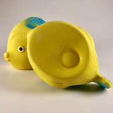 CaaOcho 100% Pure Natural Rubber Bath Toy Hole Free - Butterfly Fish