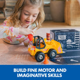 Educational Insights 4195 Design & Drill Bolt Buddies Bulldozer