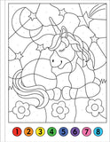 My First Color-By-Number! Unicorn and Friends