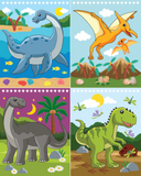 Color With Water - Dinosaurs