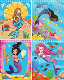 Color With Water - Mermaids