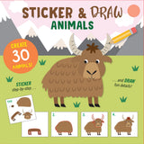 Sticker & Draw - Animals