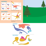 Sticker & Draw - Dinosaurs