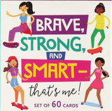 Brave, Strong, and Smart -- That's Me! Inspirational Card Deck
