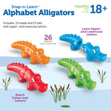 Learning Resources 6704 Snap-n-Learn™ Alphabet Alligators