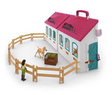 Schleich 42703 Horse Club Open Stable "Little Horseshoe"