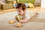 Hape E0144 The Met Artful Flowers Rattle Trio
