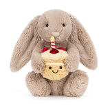 Jellycat Bashful Beige Bunny Birthday   *Coming Soon