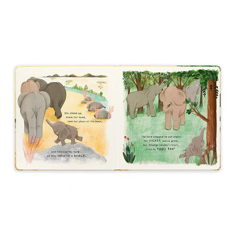 Jellycat Smudge The Littlest Elephant Book – Klubhouse for Kids