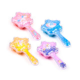 Puckator Unicorn Magic Star Shaped Glitter Hair Brush