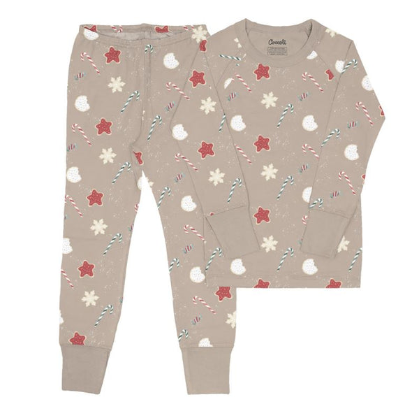 Coccoli 2pc Pajamas Sugar Cookies on Moonlight