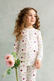Coccoli 2pc Pajamas Floral on Cream