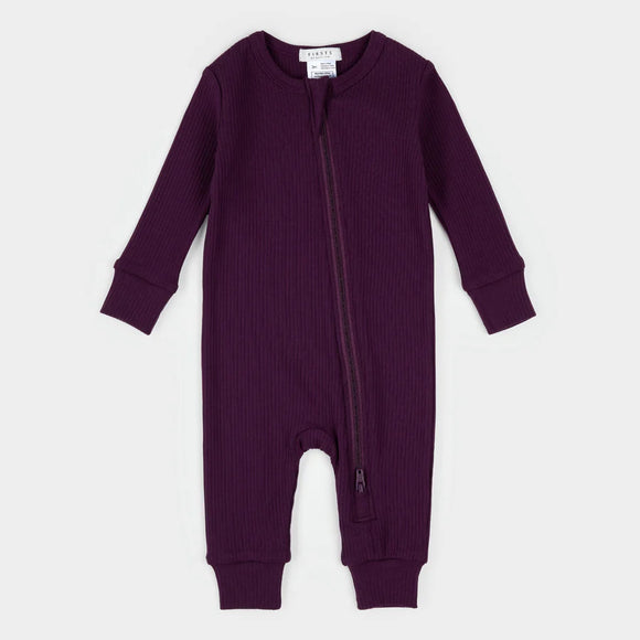 Petit Lem Rib Sleeper Plum
