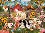 Cobble Hill 350pc Puzzle 47037 Family Farm