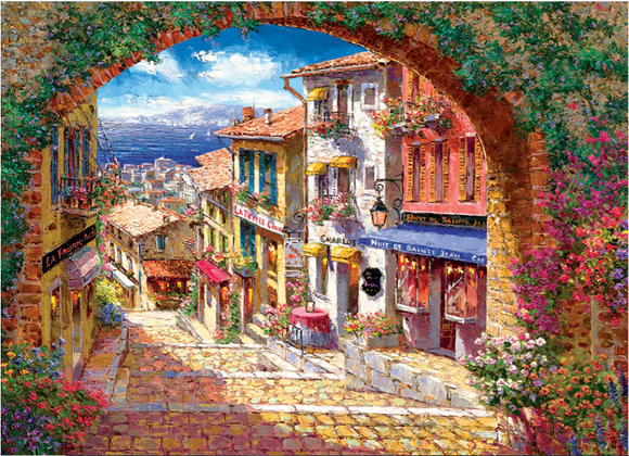 Cobble Hill 500pc Puzzle 45084 Archway to Cagne