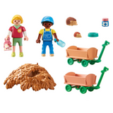 Playmobil 71512 My Life Children Caring for the Hedgehog Family