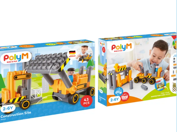 PolyM Build & Play Construction Site