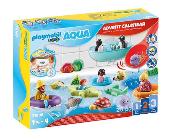 Playmobil 123, 71086 Advent Calendar - Bathtime Fun