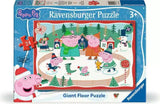 Ravensburger 24pc Floor Puzzle 12004186 Peppa Pig Christmas