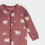 Petit Lem Sleeper Rainbow Pegasus on dark pink