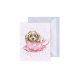 Gift Enclosure Card 'Teacup Pup'