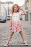 Great Pretenders 40715 Sequins Skirt with Elastic Waistband Hot Pink
