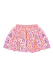 Great Pretenders 40715 Sequins Skirt with Elastic Waistband Hot Pink
