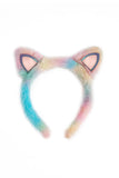 Great Pretenders 89090 Rainbow Furry Kitty Headband