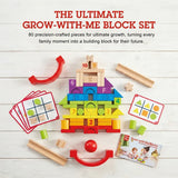 Hape E0533 Grow-with-Me Blocks