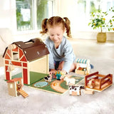 Hape E3530 Happy Farm Playset