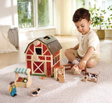 Hape E3530 Happy Farm Playset