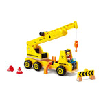 Hape E3083 Mobile Crane & Construction Set