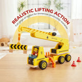 Hape E3083 Mobile Crane & Construction Set
