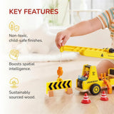 Hape E3083 Mobile Crane & Construction Set