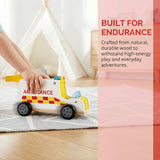 Hape E3091 Rapid Response Toy Ambulance