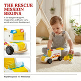 Hape E3091 Rapid Response Toy Ambulance