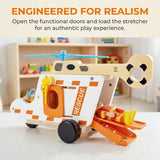 Hape E3091 Rapid Response Toy Ambulance