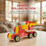 Hape E3090 Siren & Lights Toy Fire Truck