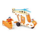 Hape E3092 To The Rescue Helicopter Set
