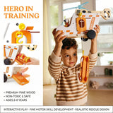 Hape E3092 To The Rescue Helicopter Set