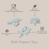 noüka Bath Puppet Toys - Calm Waters